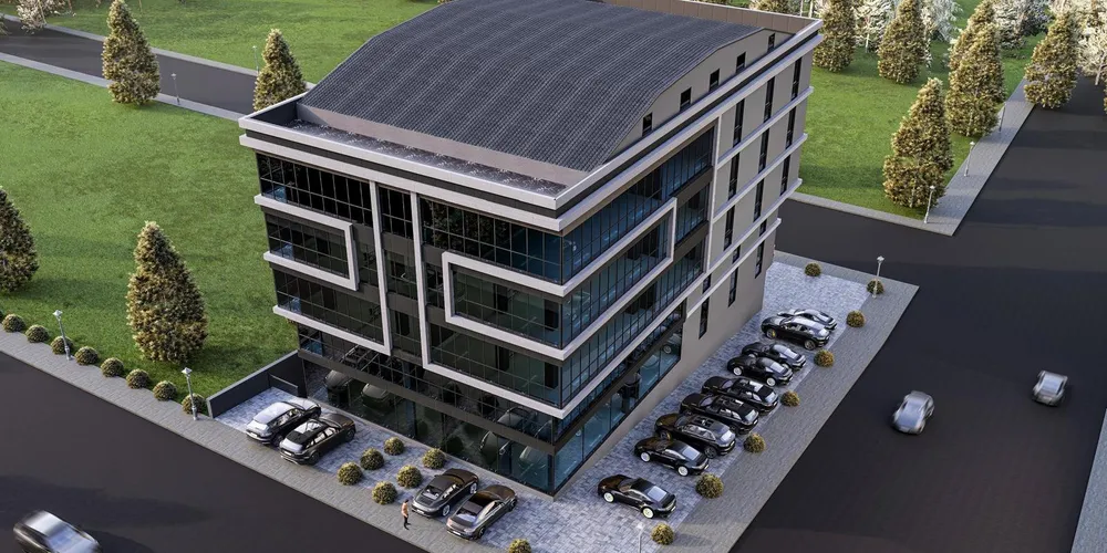 Commercial building scale